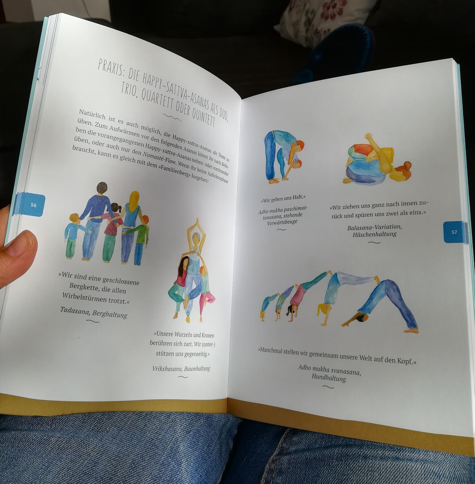 Aus: It`s Buddha Time: Blick ins Buch, Illustrationen: Teresa Heilmann