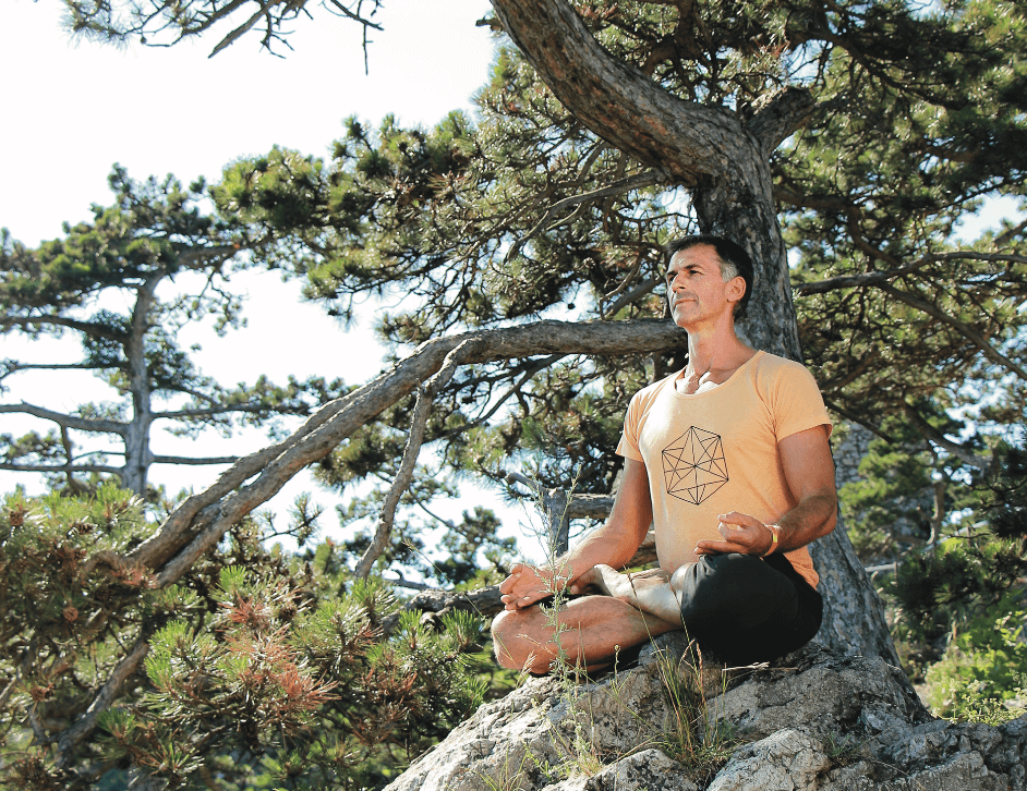 Meditation unter freiem Himmel - Fotocredit: Philipp Strohm